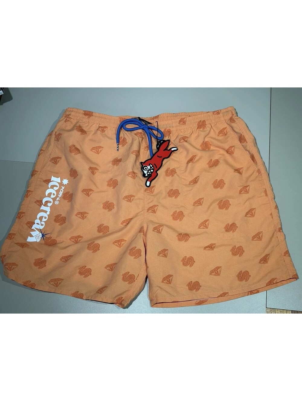 NWT Icecream Billionaire Boys Club Cream Short CopperTanOrange Dollar Diamond3XL